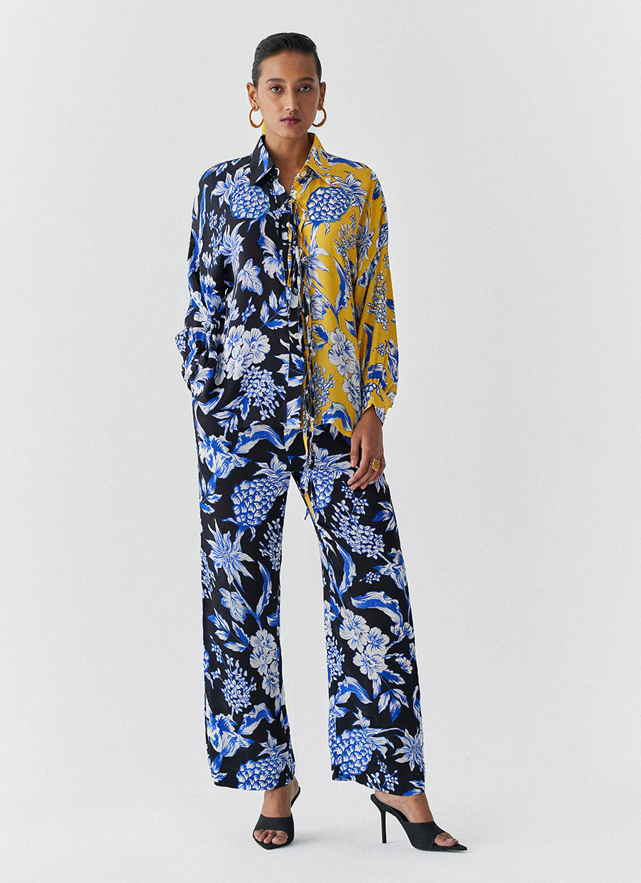 Pineapple Pajama Pants - Electro Threads